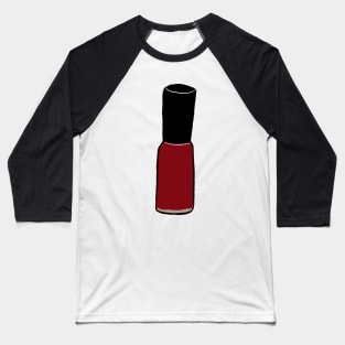 Red Nail Polish Baseball T-Shirt